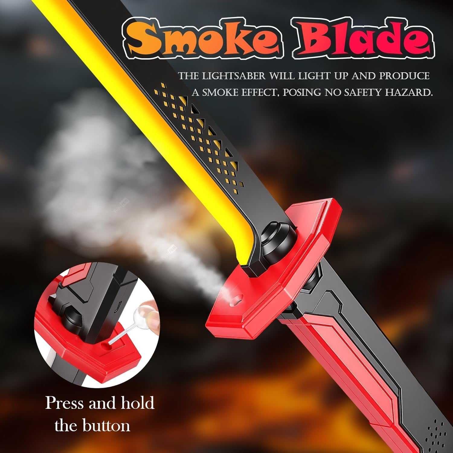 Lightsaber Spark Sword with Mist | RGB toy sword