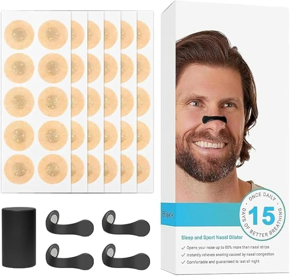 Magnetic nasal dilator kit product contents and box