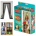 Magic Mesh Magnetic Screen Door – 18 Magnets, Hands-Free Entry | Keeps Bugs Out, Lets Fresh Air In | For Home, Balcony & Pets