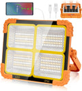 Solar LED work light 4 lighting modes stepless dimming workshop