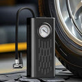 Portable Tyre Inflator with Pressure Gauge – For Bike & Car | Compact Air Compressor