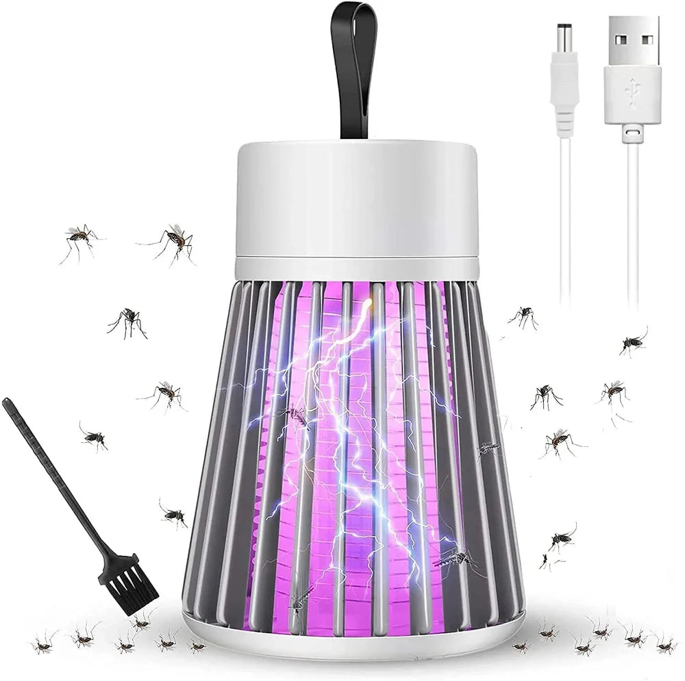 Electric Mosquito Killer Lamp – 360° UV Bug Zapper with Night Light
