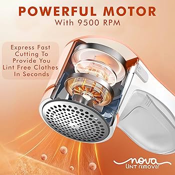 Nova lint remover 9500 RPM powerful motor express fast cutting