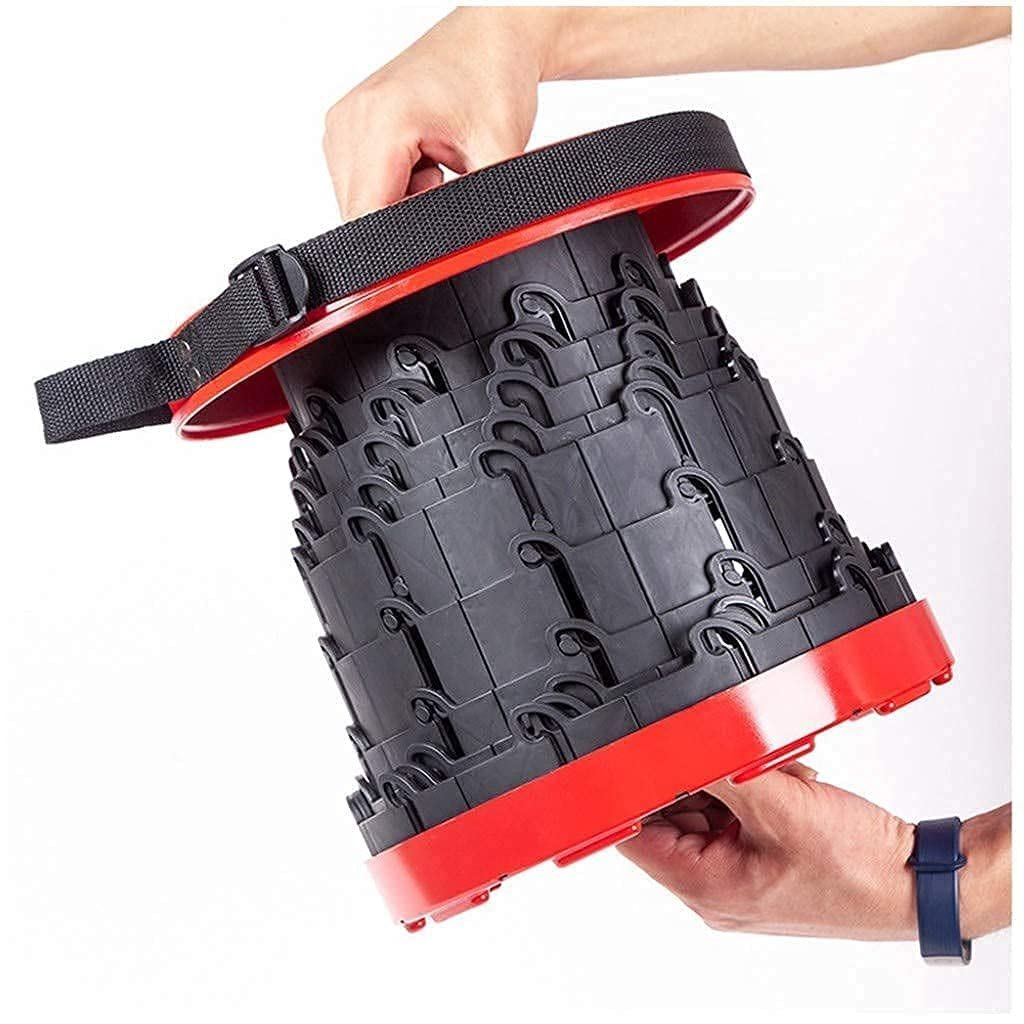 Portable Folding Stool – Adjustable Retractable Outdoor Travel Seat