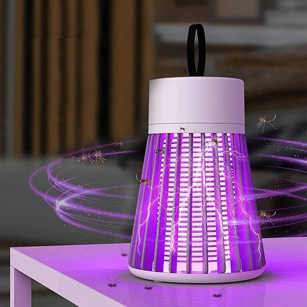 Electric Mosquito Killer Lamp – 360° UV Bug Zapper with Night Light