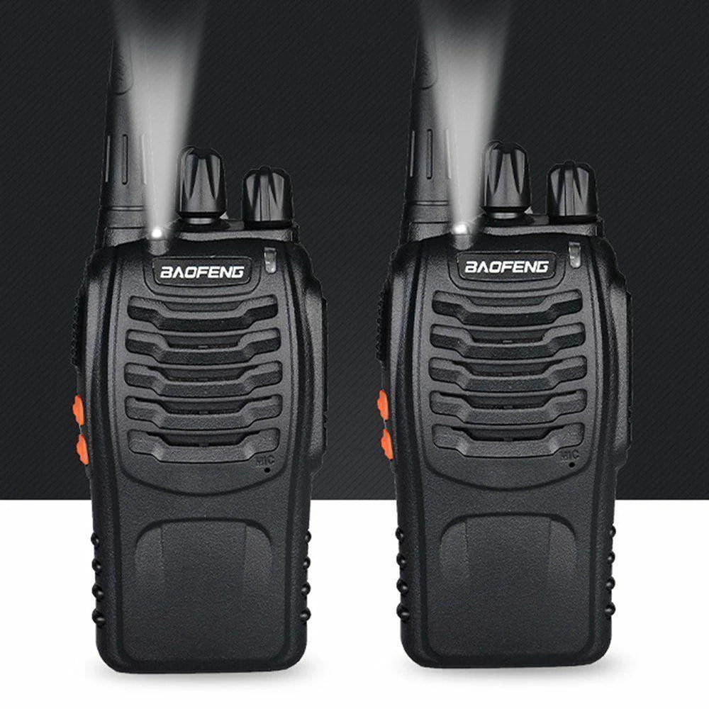 Baofeng BF-888S Walkie Talkie – Long Range Rechargeable Two-Way Radio Set