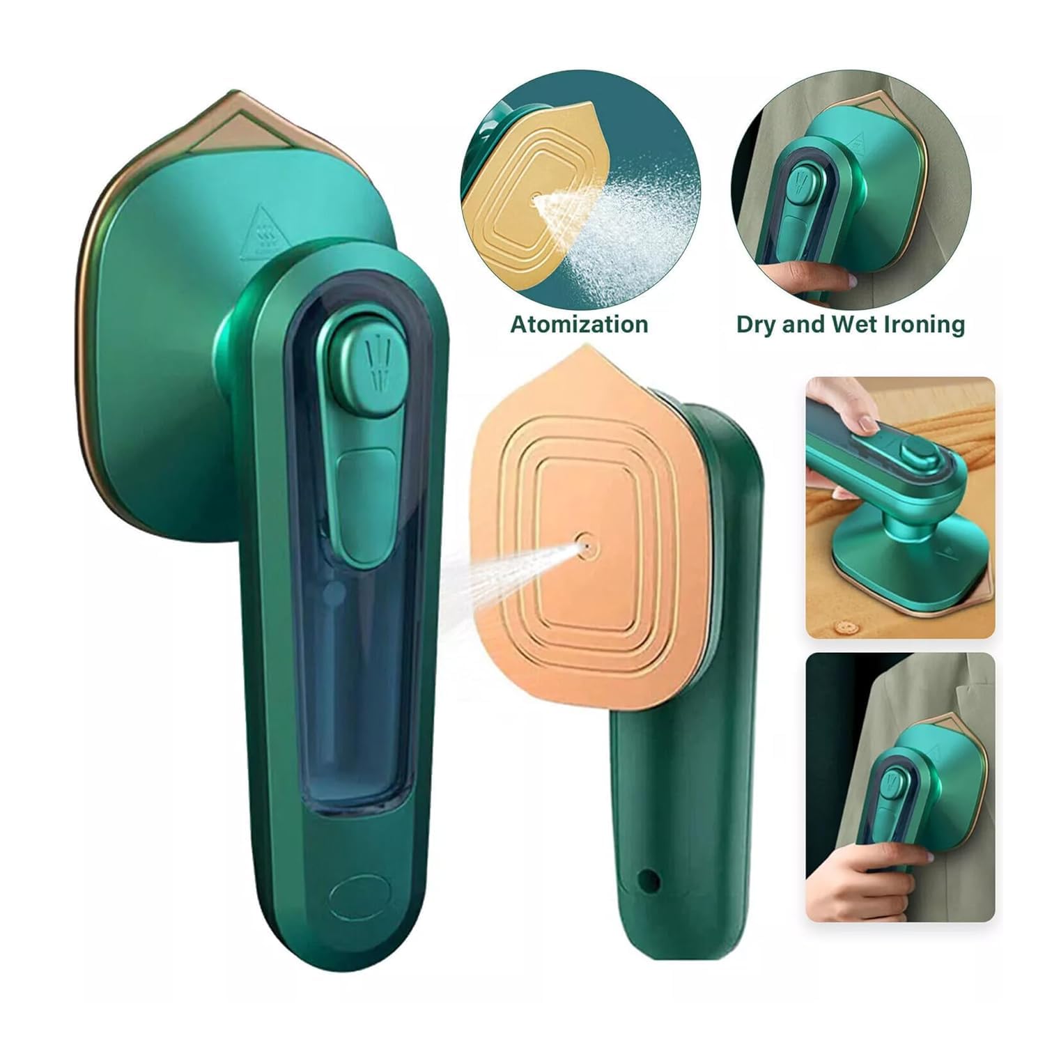 Portable Dry & Wet Steam Iron with Spray