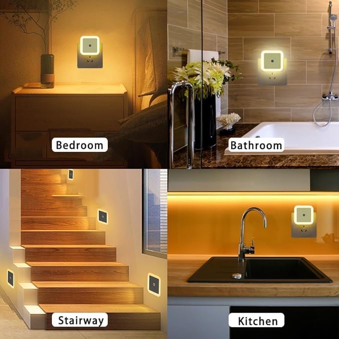 LED Plug-In Night Light with Dusk to Dawn Sensor