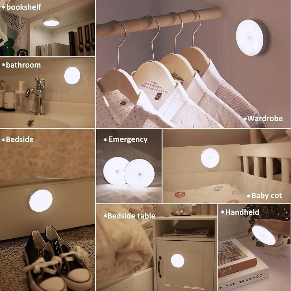Intelligent Induction Lamp – USB Rechargeable Motion Sensor Night Light