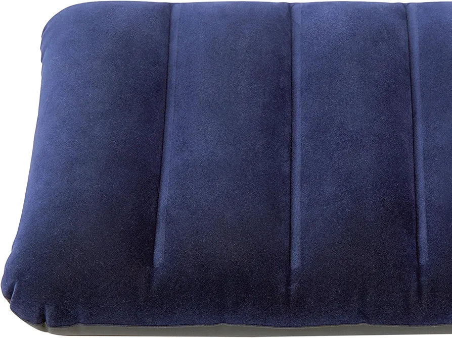Inflatable travel pillow angled product view