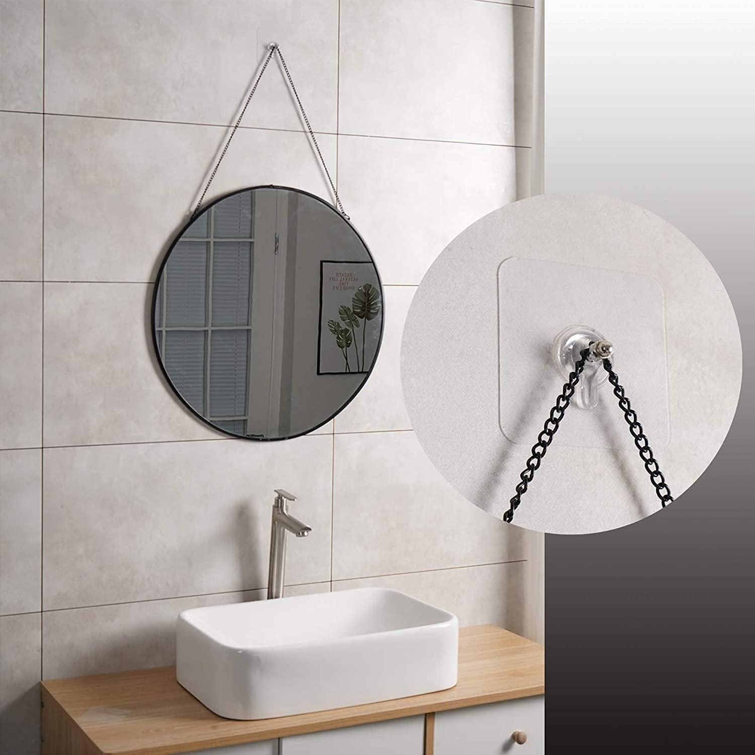 Adhesive Wall Hooks – No Drill, Max 5kg Load | Pack of 25
