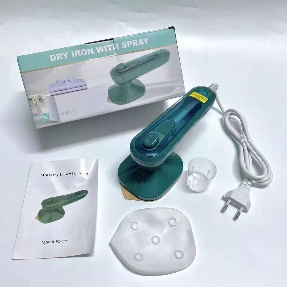 Portable Dry & Wet Steam Iron with Spray