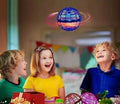 LED Flying Ball Toy – Hand Controlled Hover Ball for Kids & Adults | Rechargeable Indoor Spinner with RGB Lights